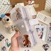 3-Inch Polaroid Mini Photo Album: Transparent Storage for Photos, Movie Tickets, Postcards & Commemorative Cards.