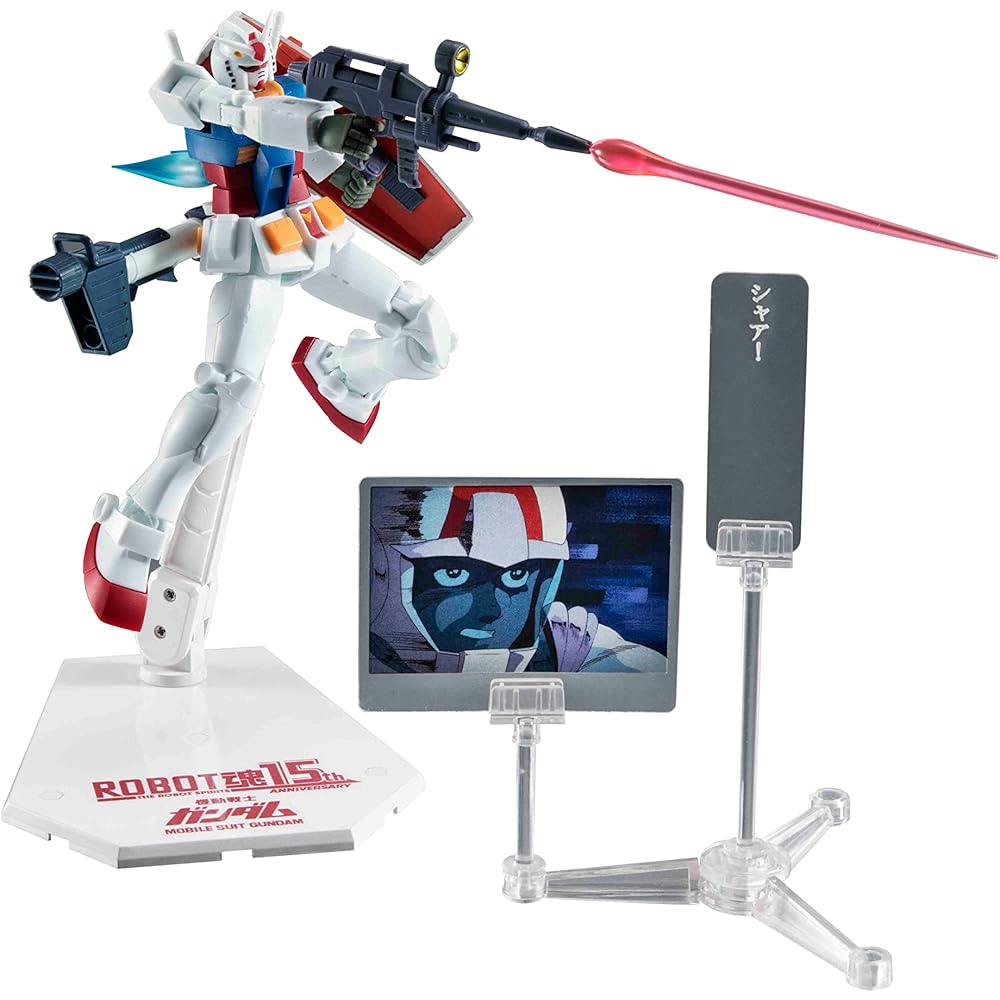 TAMASHII NATIONS ROBOT魂 RX-78-2 Гандам A.N.I.M.E. Фигурка 125 мм АБС ПВХ Раскрашенная Коллекционная