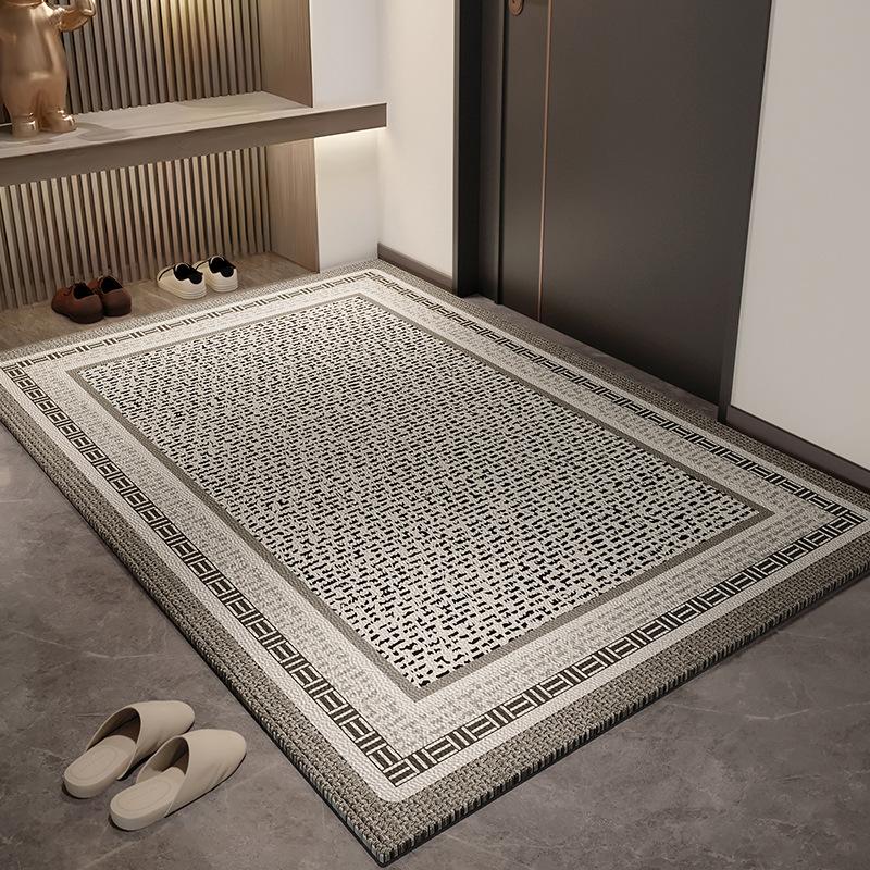 Premium Entry Door Floor Mat, Door Non-Slip And Dirt-Resistant Leave-In Household Entry Floor Mat Can Be Cut And Easy To Take Care Of Carpet