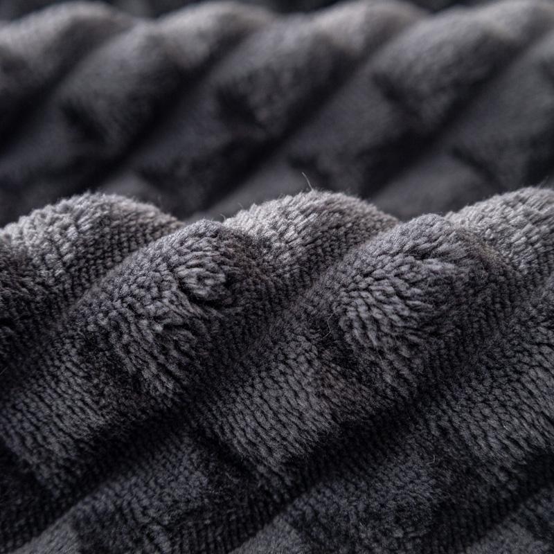 Зимняя плюшевая подушка для дивана, утолщенная теплая нескользящая крышка для дивана, универсальное универсальное полотенце для дивана, ткань с полным покрытием