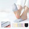 Women's Summer Thin Breathable Mesh Boneless Silicone Non Slip Front Foot Ball Head Half Palm Socks