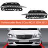 Дневной ходовой огонь и решетка радиатора для Benz S-Class W221 2009 2010 2011 2012-2013 Передний бампер Противотуманная фара A2218201756