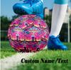 Custom Text Size 5 Soccer Ball, Standard Match Football For OutdoorCourage the Cowardly Dog