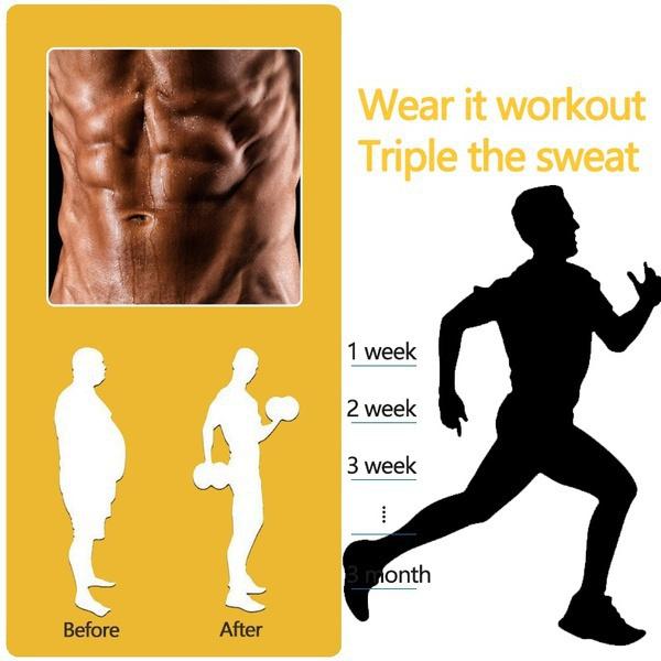 Мужской спортивный жилет для сауны, тренажер для талии, формирователь тела, майка, компрессионная рубашка, компрессионный спортивный костюм для тренировок, фитнес, поддержка спины, спортивный костюм