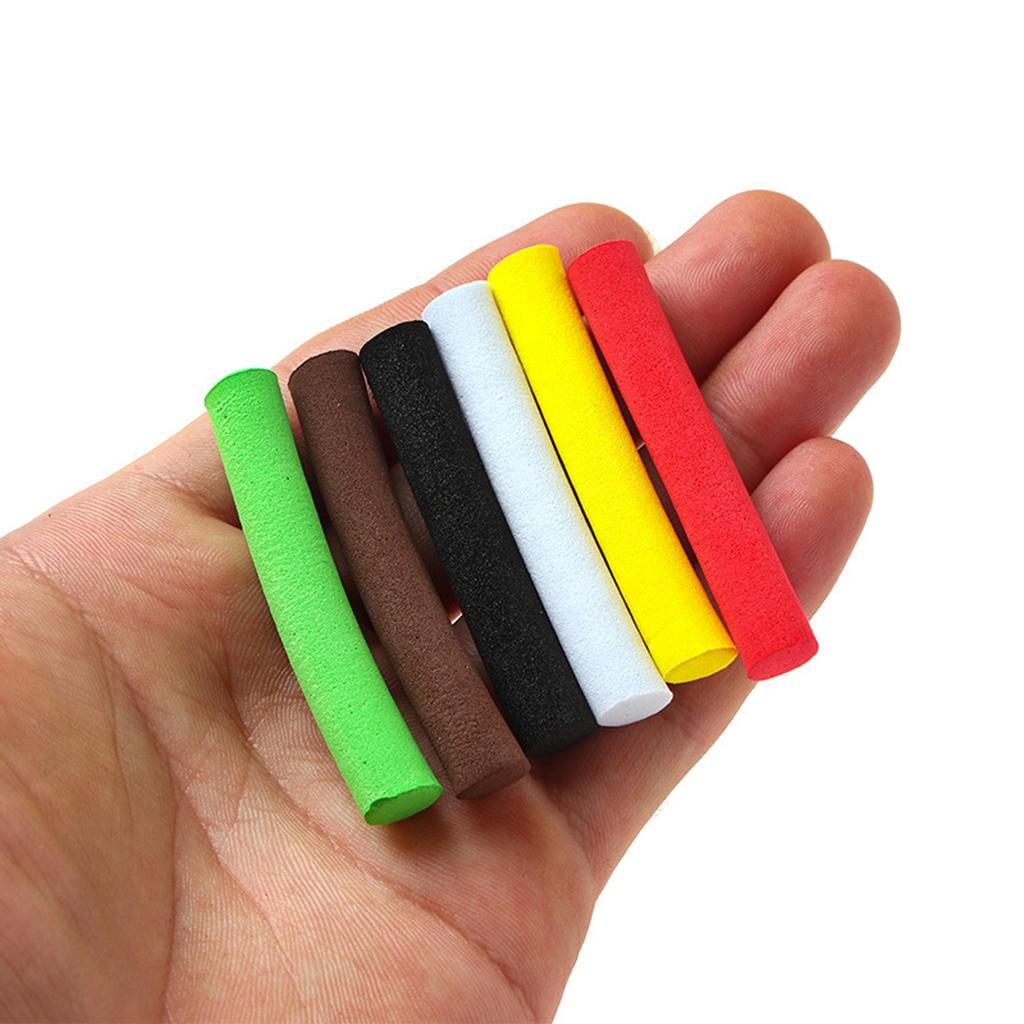 5 шт. Легкие рыболовные пенные палочки Многоразовые пенные стержни Портативные цилиндрические пенные палочки для пруда реки Простые в использовании