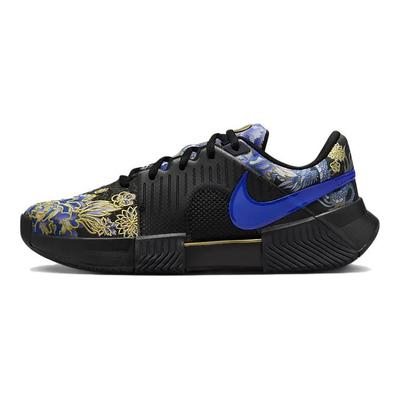 Наоми Осака x Zoom GP Challenge 1 Коллекция Jaime Paris Женские кроссовки Черный Ярко-малиновый Металлик-золотой FN4772-001
