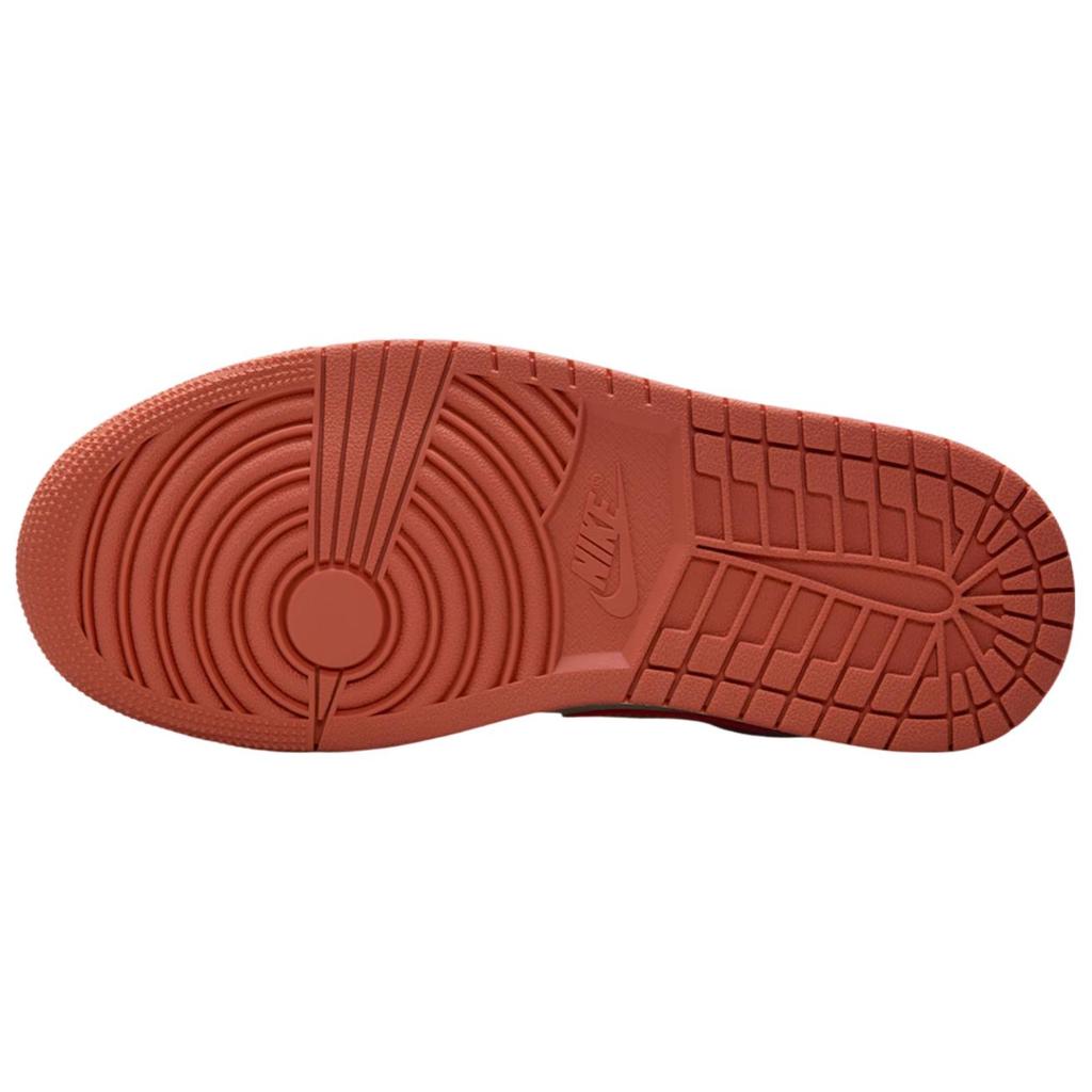 Jordan 1 Низкие женские кеды Sail Pale Ivory Madder Root DC0774-180