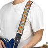 Kikutani 50mm KSTR-310 Guitar/Bass Strap, Wide, 950-1,620mm