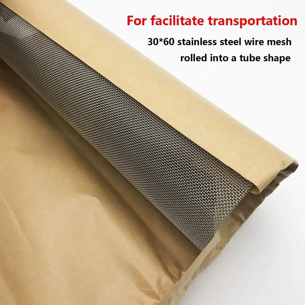 Сетка из нержавеющей стали, рулонная, металлическая, листовая, сетка, сетка 20 ячеек