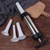 Widened Tube Sausage Maker Stainless Steel Sausage Stuffer Efficient Sausage Filler  Kitchen