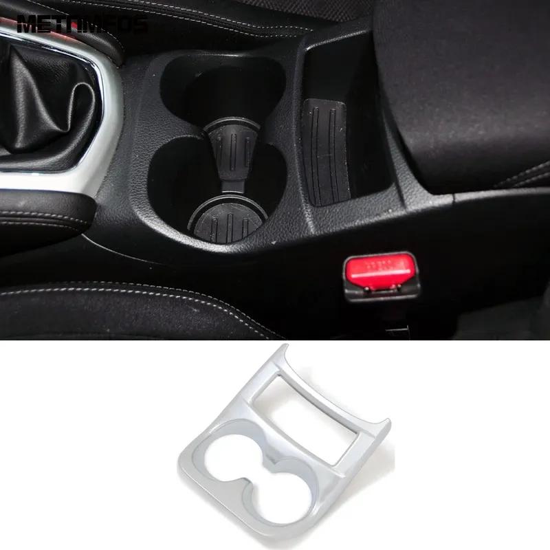 Для Nissan Qashqai 2014 2015 2016 Матовая Панель Накладка Рамка Держателя Стакана Воды на Центральной Консоли Аксессуары для Интерьера Стайлинг Автомобиля