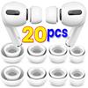 Мягкие силиконовые насадки для Airpods Pro 1/2 Поколения Защитный чехол для наушников Отверстие для шумоподавления Гелевые амбушюры Аксессуары XS/S/M/L