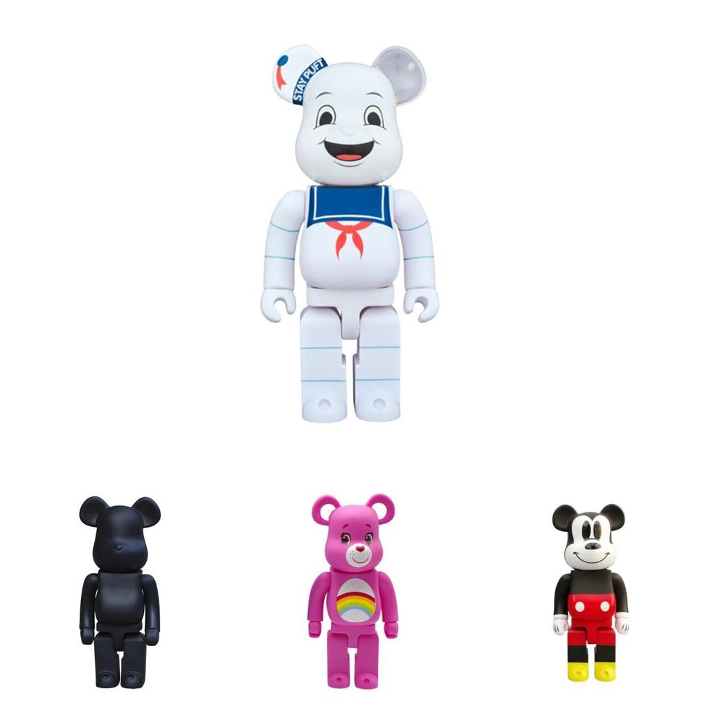Высококачественная фигурка Bearbrick 400% Модная ПВХ Строительный блок Смелые Микки Фигурка