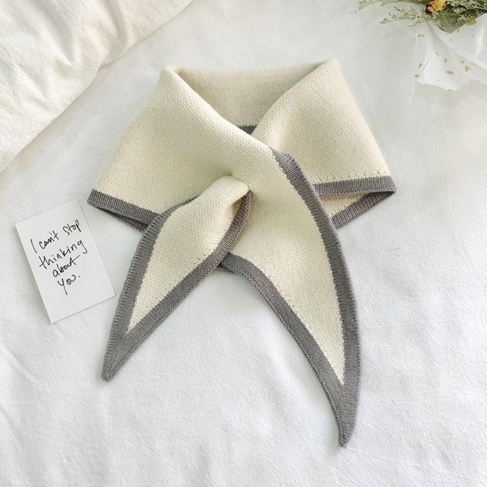 Windproof Neck Warmer Knitted Neckerchief New Neck Wraps Outdoor Sports