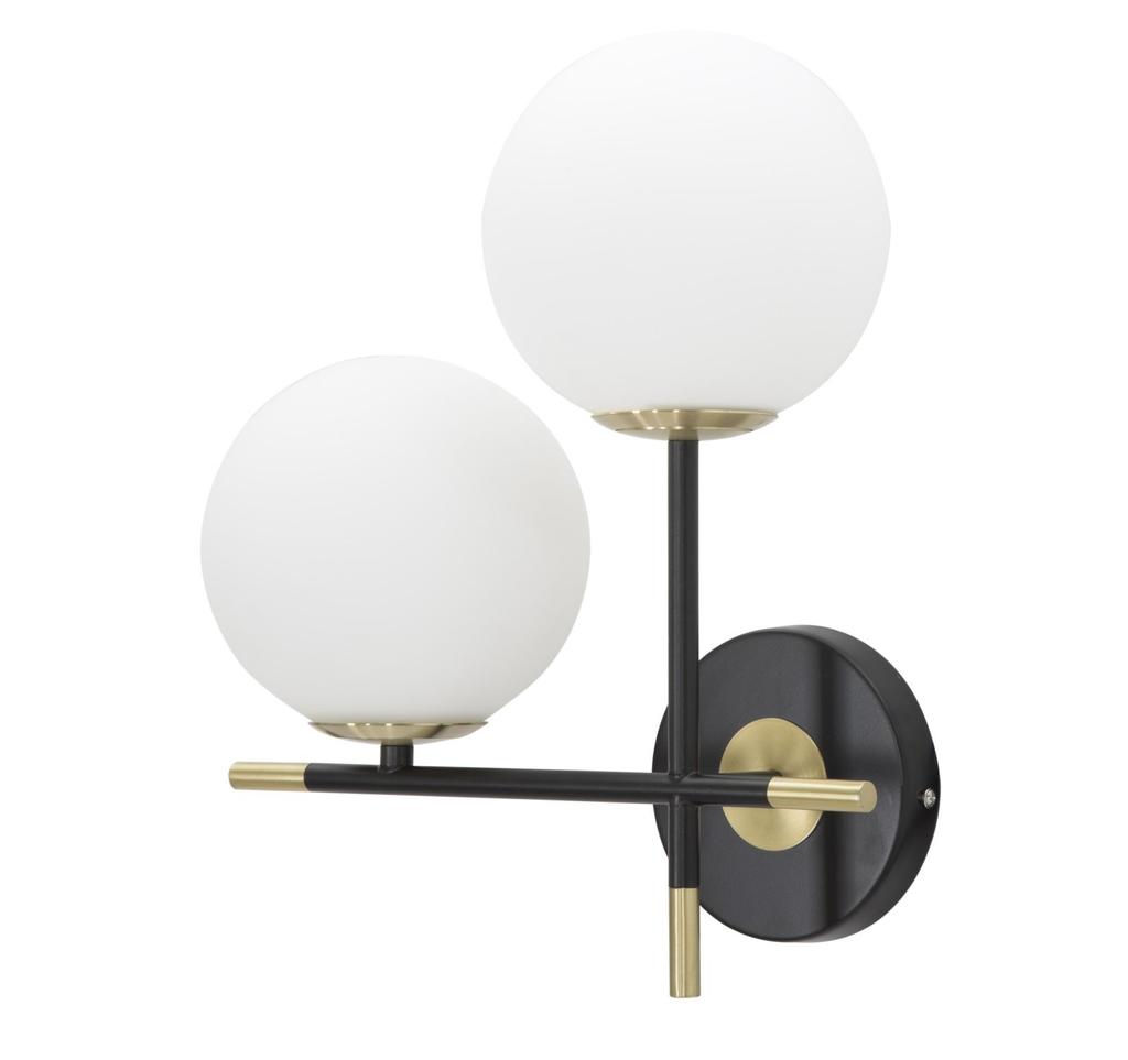 Wall Lamp Darky Double Cm 30X17X35