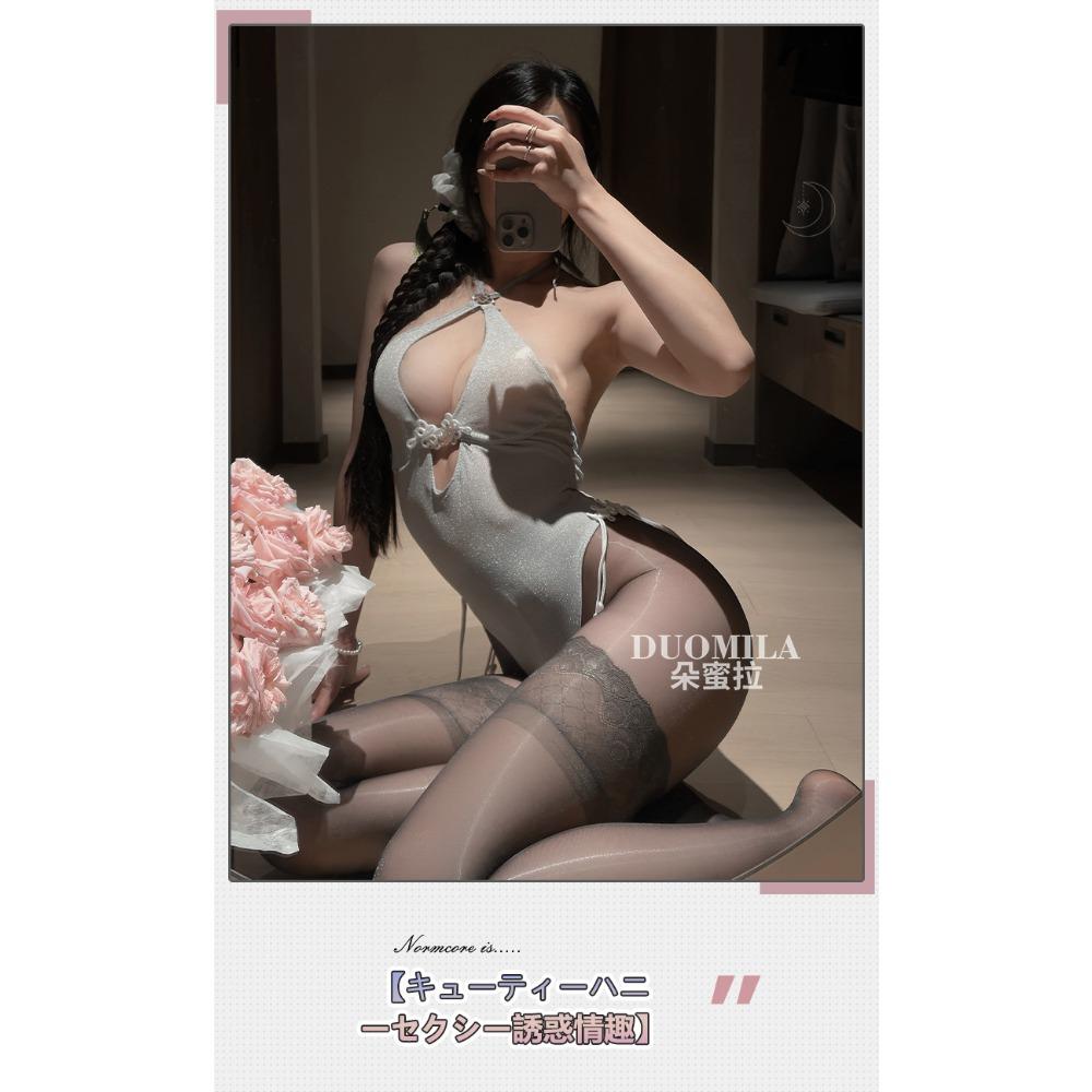 Новый национальный стиль Домилы, обнаженные ягодицы, открытая промежность, свободный комбинезон, сексуальное нижнее белье, сексуальный костюм чистого желания F279