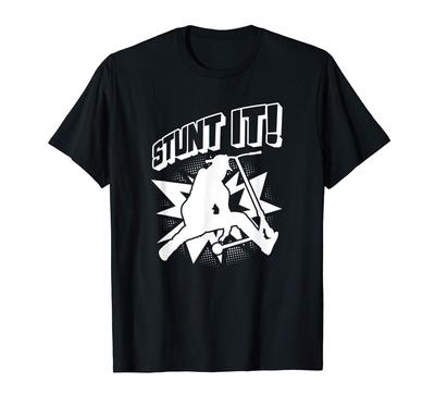 Трюковой самокат Трюки на самокате Футболка "STUNT IT"