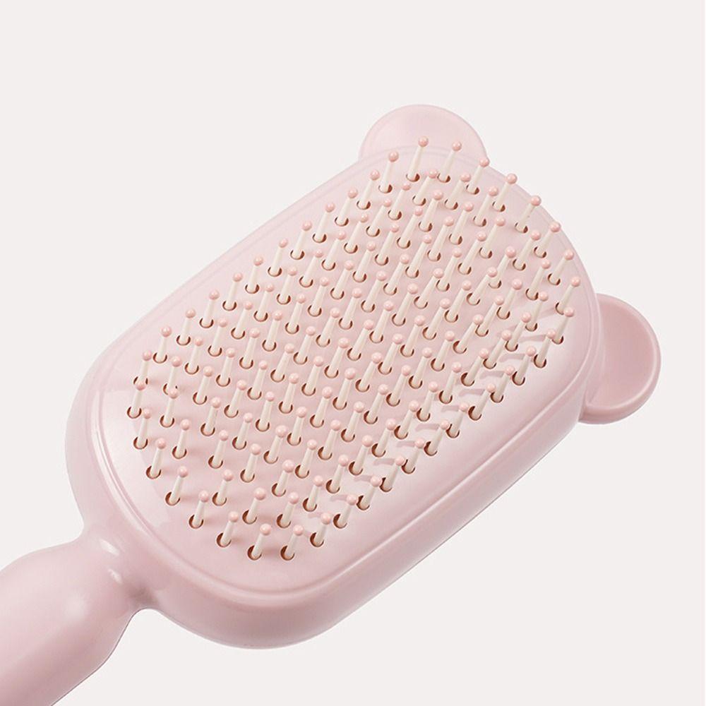 Anti-static Magic Retractable Comb Self Cleaning Massage Hair Brush Hairdressing Hairstyling Tools