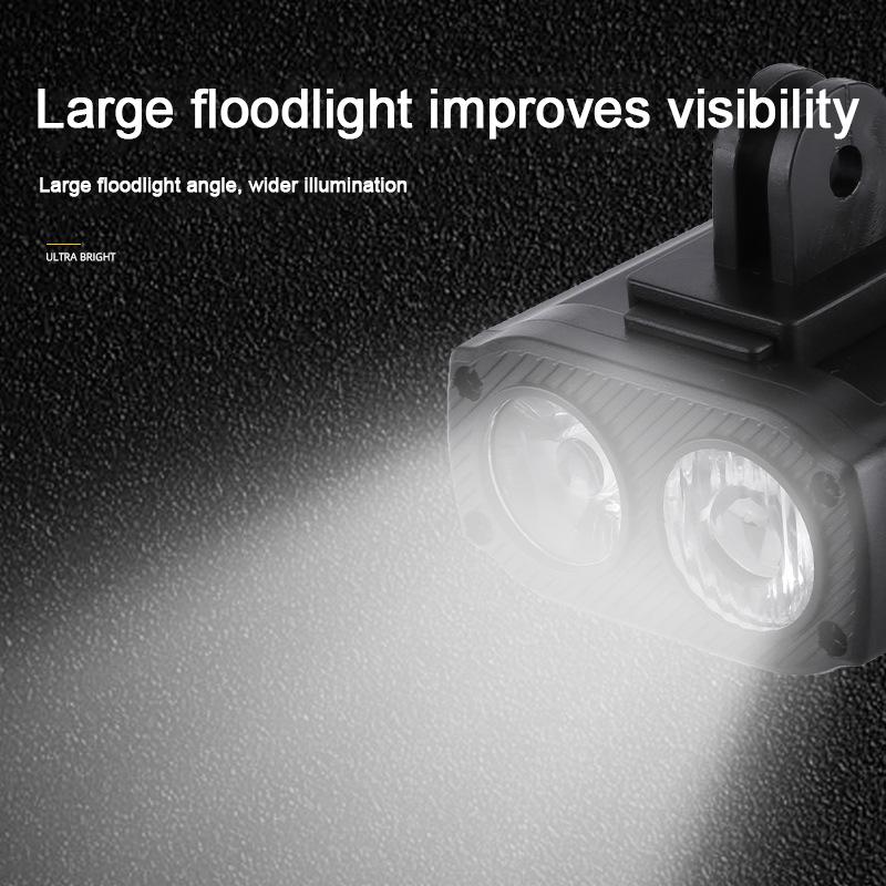 2024 NEW Night Cycling Safety Bicycle Light Bike USB Charge MTB Flashlight Bicycle Headlight for Cycling Bicycle Front Lamp