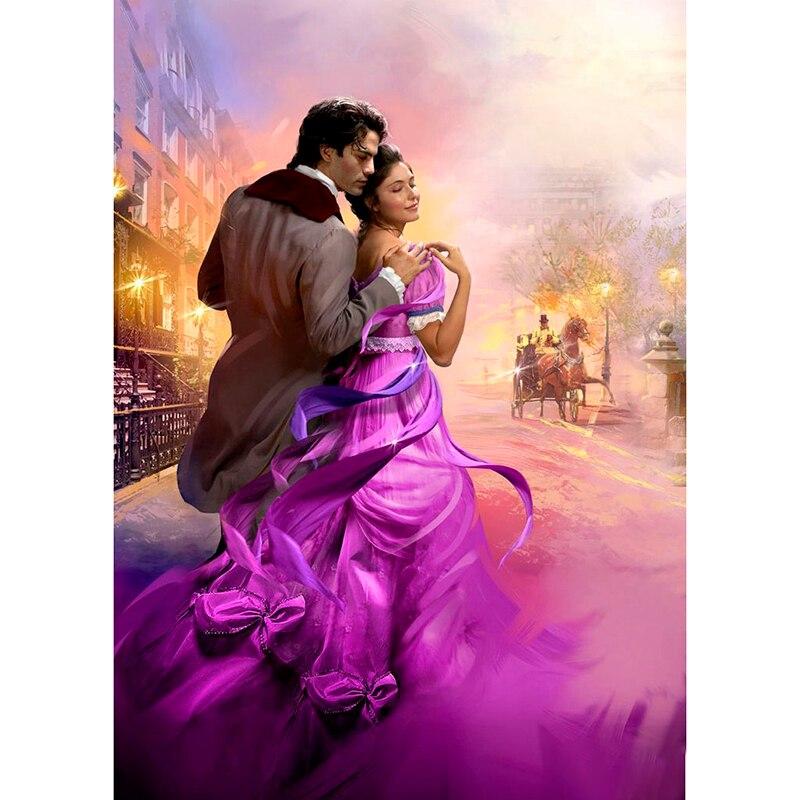 DIY Portrait 5D Diamond Painting Full Round Drill Resin Cartoon Diamont Embroidery Cross Stitch Wall Art Home Decor Gift