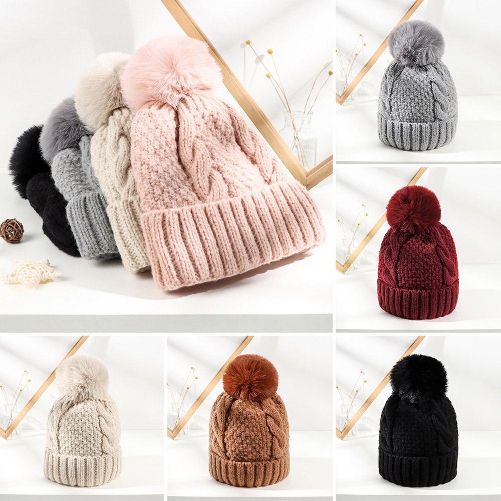 Keep Warm Knitted Cap Ear Protection Beanie Hats Outdoor Winter Hat for Men Women