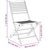 Garden Chairs 6 pcs. Foldable 48.5 x 61.5 x 87 cm Solid Acacia Wood