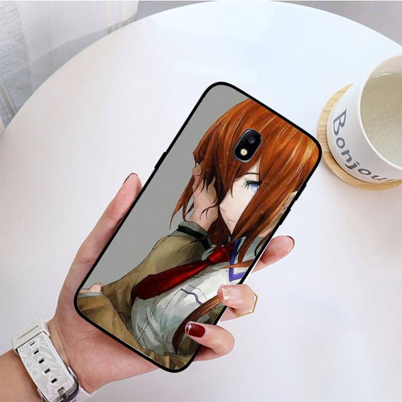 Аниме Чехол для телефона Steins Gate для Samsung Galaxy J7 PRIME J2Pro2018 J4 Plus J5 PRIME J6 J7 Duo Neo J737 J8