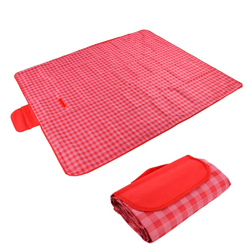 Machine Washable Outdoor Blanket, Outdoor Picnic Blanket, Foldable Lightweight Blanket, Oversized for 6-8 Seating Or 4 Lying, Gingham Picnic Mat,