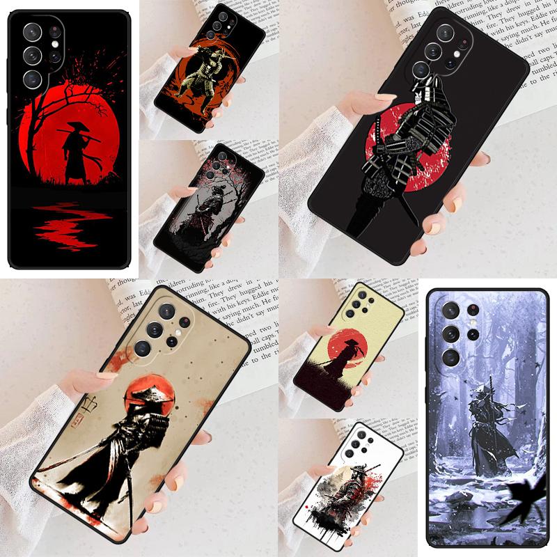 Japan Samurai Ninja Ronin Cell Phone Case for Samsung Galaxy S26 Ultra S25 S24 S23 S22 S21 S20 Note10 Cover