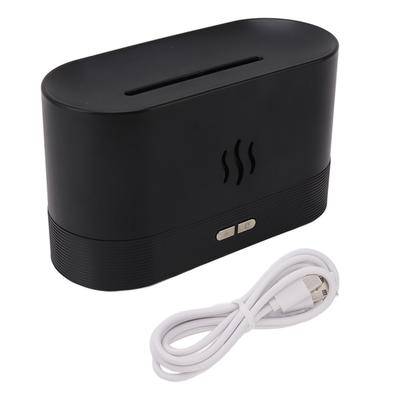 Увлажнитель воздуха Flame Diffuser Humidifier 180 мл, бесшумный, с автовыключением, USB, диффузор эфирных масел Flame с 7 цветами