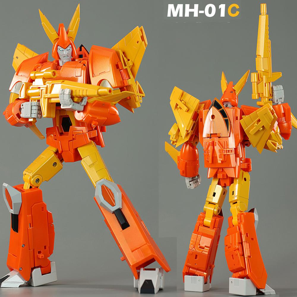 Transformation Toys MHZ Cyclonus MH01 Hurricane MH01B Fanstoys FT29 G1 Series Action Figure Deformation Robot Alloy Anime Model