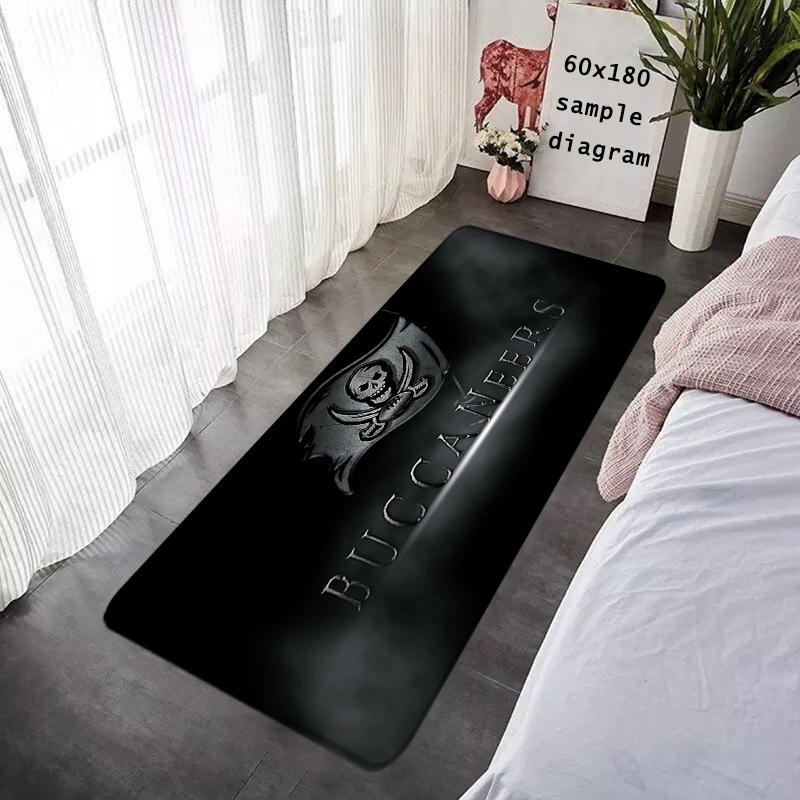 Foot Rug Welcome Floor Mat for Entryway Tampa Bay Buccaneers Bath Hallway Carpet Kitchen Water Absorbed Rugs Fluffy Home Decor