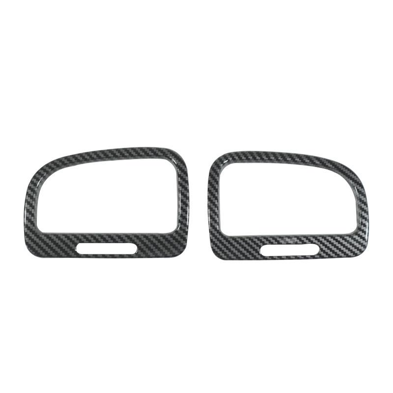 Для VW Golf 6 MK6 2008-2013 приборная панель автомобиля боковая панель кондиционера вентиляционная рамка крышка накладка аксессуары ABS углеродное волокно