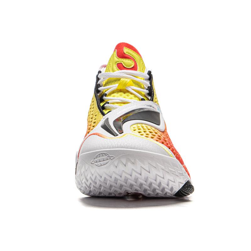 Баскетбольные кроссовки Li Ning BadFive 5 Мужские Средняя высота Желтый Белый Красный ABFV025-8