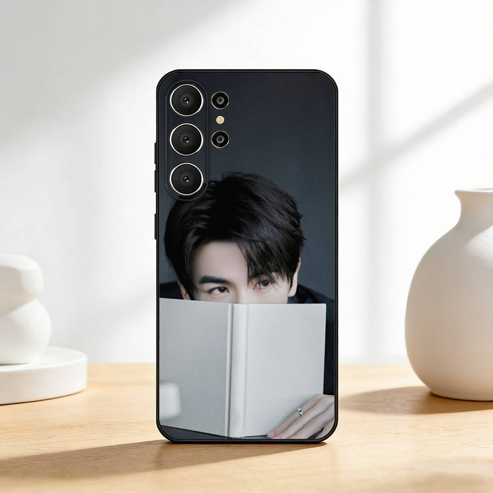 P-Pursuit of Jade-Zhang Linghe Phone Case For Samsung S26,S25,24,23,22,30,21,10,9,Ultra,Plus,Lite,Black Soft Case