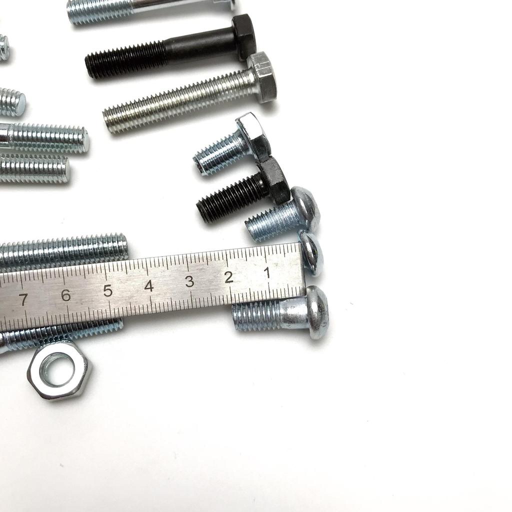 Fitness Equipment M8 Bolts Kit: Armrest, Panel, Seat, Leg & Connection Screws