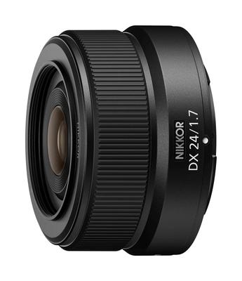 Nikon Широкоугольный объектив с фиксированным фокусным расстоянием NIKKOR Z DX 24mm Z Mount Черный f/1.7 APS-C