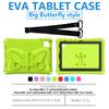 Для iPad Pro 12,9 дюйма (2018)/(2020)/(2021)/(2022)/Воздух 13 (2025)/(2024)/Про 13 (2024) Чехол-подставка «Бабочка» из ЭВА с ремешком