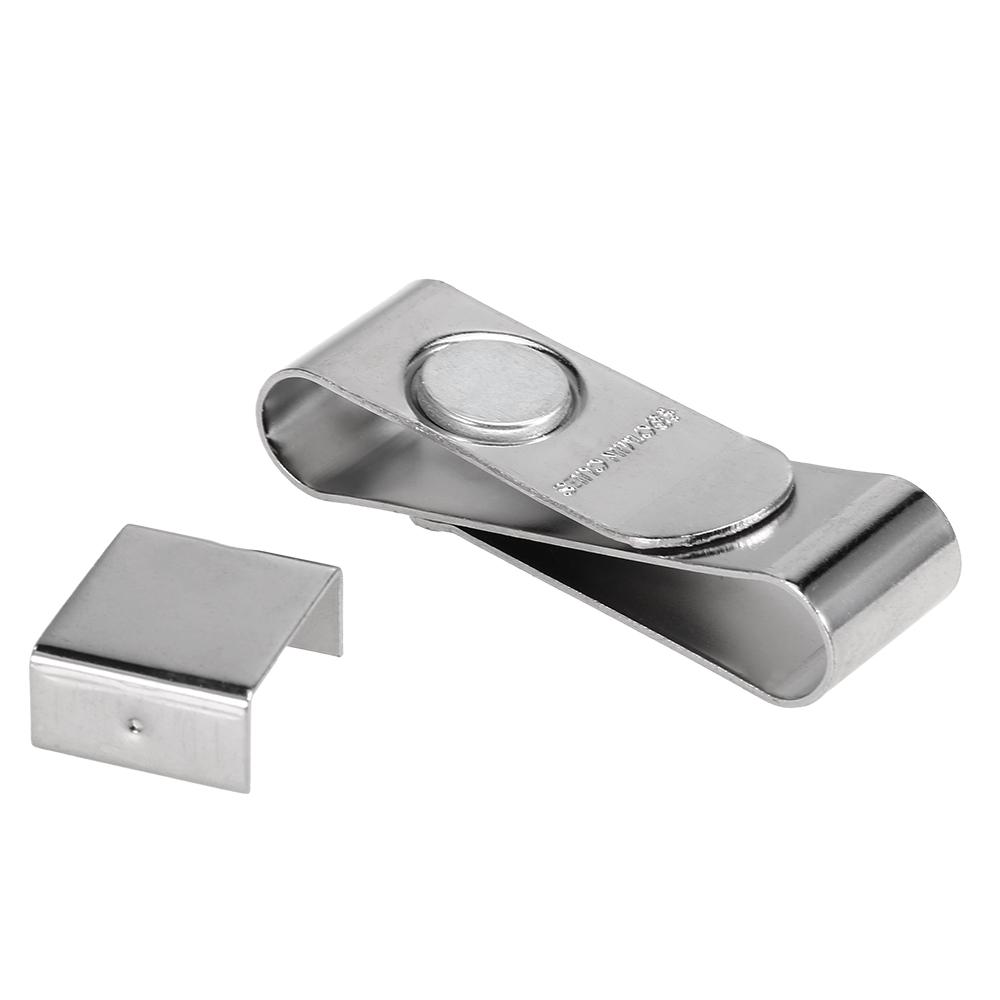 Зажим для мела из нержавеющей стали для кия для снукера и бильярда, держатель для мела, магнитный держатель для мела для кия с зажимом