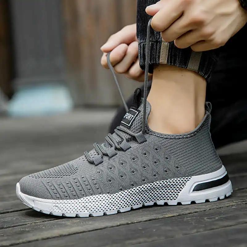 Round Toe Round Tip Black Sneakers Men Vulcanize Trendy Men's Shoes Tenni Man Sport Link Vip Maker Outside Tenid Factory