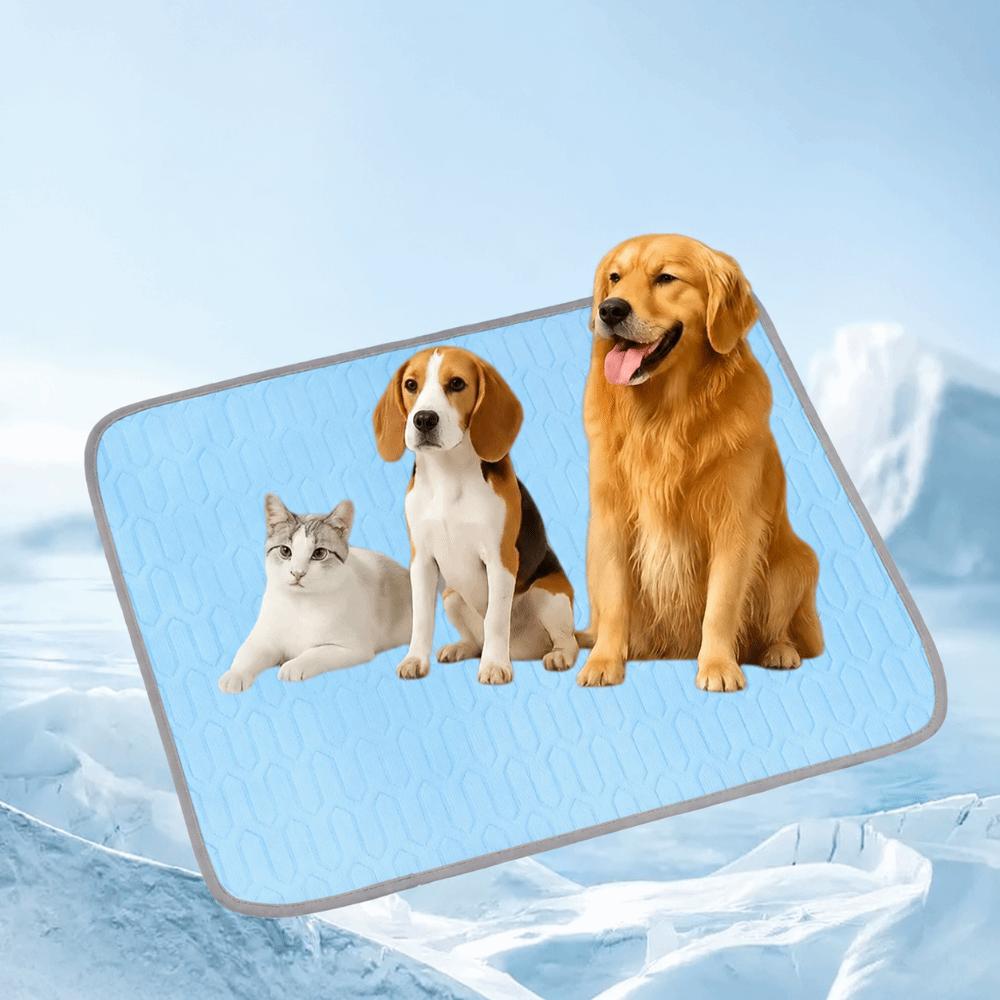 Breathable Pet Cooling Mat Cool Ice Silk Ice Pad Blankets Durable Sleeping Pad for Dog Cat