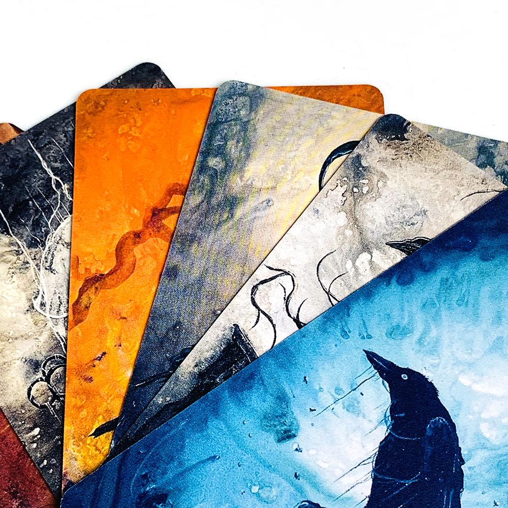 New Oracle Deck A 53 Cards Party Board Game Unique Mystic Designs, High-Quality Cardstock, Perfect For Divination & Gift Giving