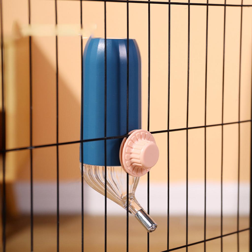 700/500ml Plastic Pet Water Drinking Fountains Bottle Feeder Hamster Cat Pet Dispenser Feeder Cage Hangable Bottles