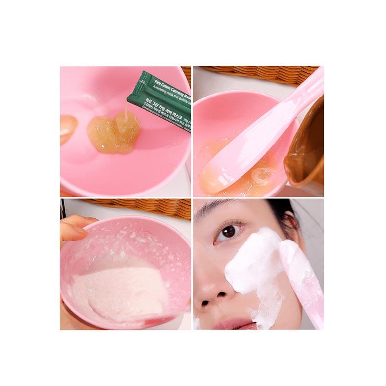 RIRE Green Calming Rubber Mask 15g*10ea