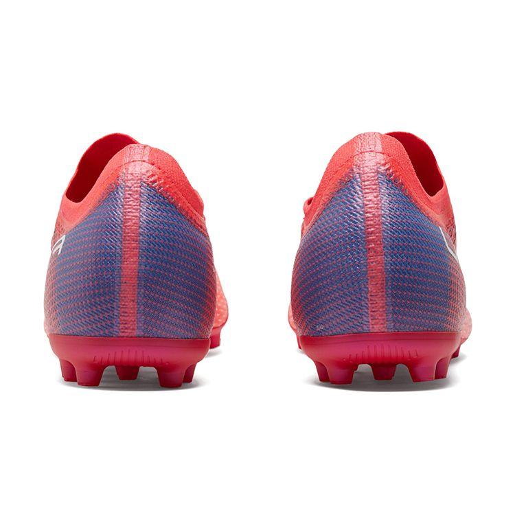 Puma Ultra 1.3 Round Toe Lace-Up MG (Rubber Short Studs) Artificial Grass Soccer Shoes Men Soccer Shoes Red 106515-02