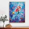 5D Diy Diamond Painting The Beautiful Mermaid Princess Full Drill Rhinestones Mosaic Embroidery Handmade Products Home Decor Gift
