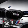 3D ABS Декоративные Аксессуары Значок-Эмблема Передней Решетки Автомобиля Для BMW M Competition M2 X3 M4 X5M M6 M7 F48 G01 E84 E83 F39 F10 F30