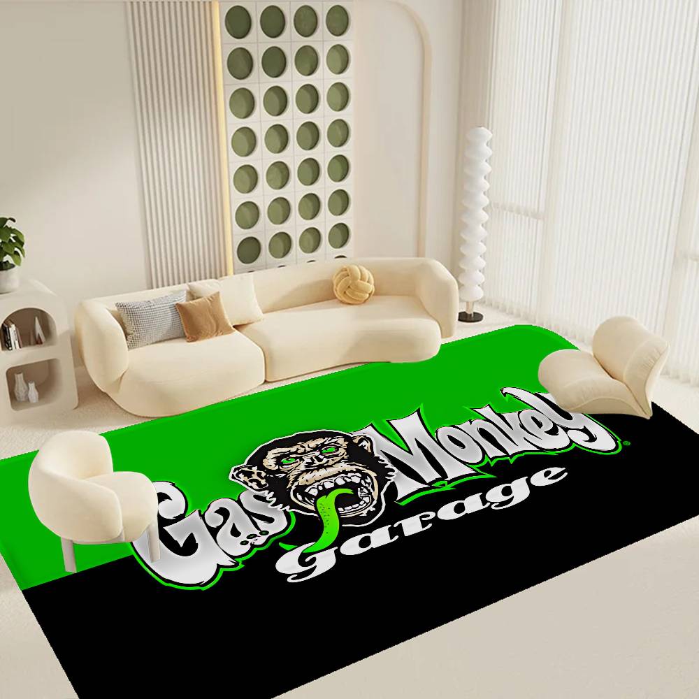 Gas Monkey Garage Logo Room Mats Nordic Style Home Doormat Bathroom-Toilet Mats Bedroom Hotel Decor Mat