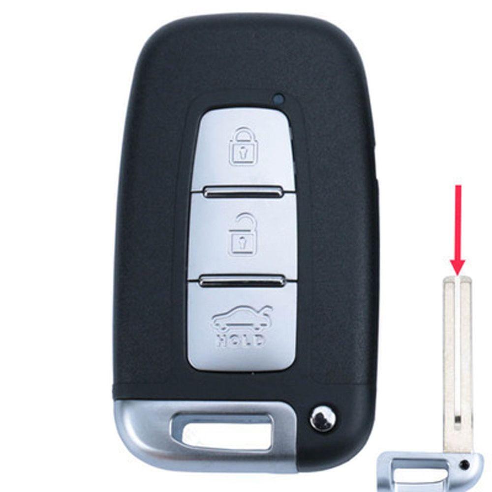 Корпус ключа-брелока ABS Бесключевой доступ Корпус ключа автомобиля для Hyundai IX35 для Kia K2 K5 Sportage Forte Автомобиль