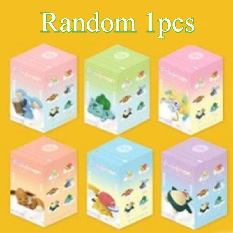 New Dreamy Pok Mon Pok Mon Blind Box Pikachu Kirby Beast Hand Office Cute Desktop Decoration Small Ornament Doll Gift